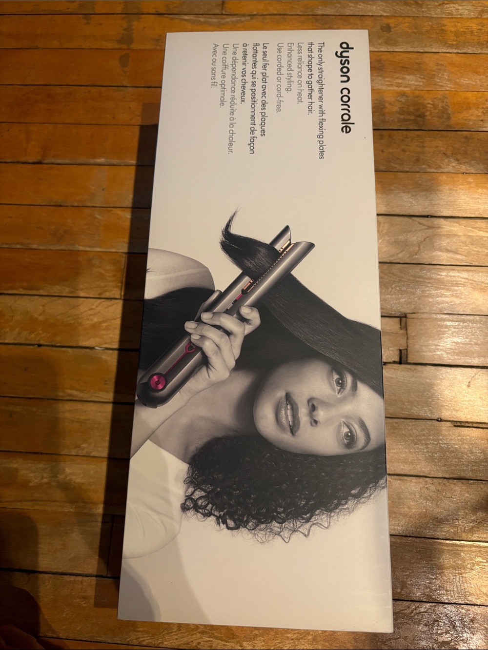 Dyson Corrale Hair Straightener - Silver with Pink Accents NWT